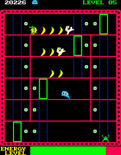 Glob, The for Arcade - The level layouts increase in complexity.