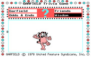 Garfield Trivia Game for IBM PC/Compatibles - I was right! Garfield does a happy dance.