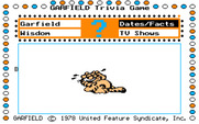 Garfield Trivia Game for IBM PC/Compatibles - I guess wrong, and Garfield is upset!