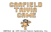 Garfield Trivia Game for IBM PC/Compatibles - Title screen.