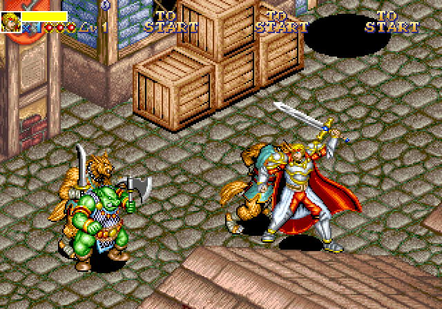 Dungeon Magic Arcade Screenshot: Time to battle some monsters!