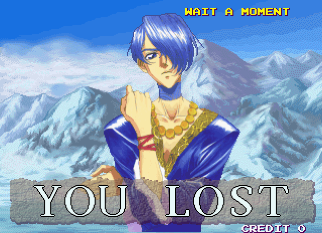Landmaker Arcade Screenshot: I lost again...