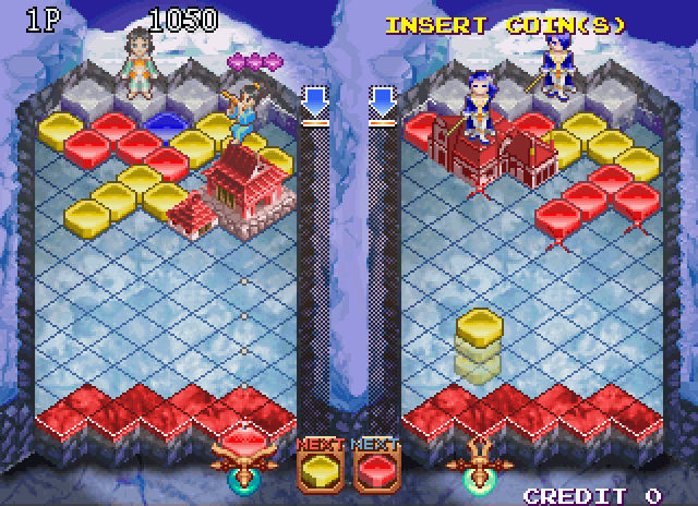 Landmaker Arcade Screenshot: Another attempt at this round...