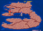 Landmaker for Arcade - The world map at game start.