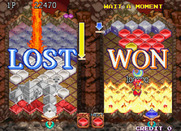 Landmaker for Arcade - Player 1 lost.