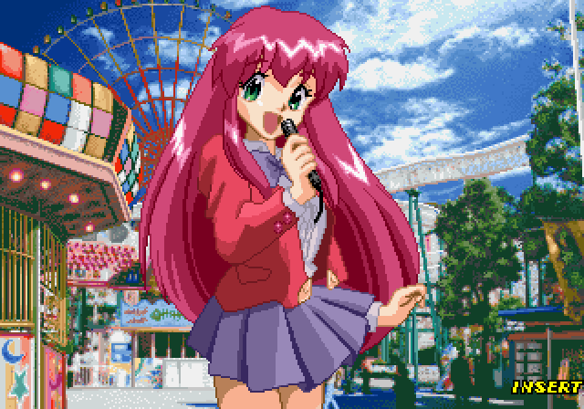 Kirameki Star Road Arcade Screenshot: Start of Round 4.
