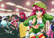 Kirameki Star Road for Arcade - Several game screens are shown during the introduction.