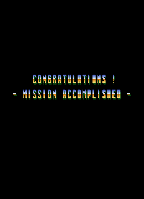 Twin Cobra II Arcade Screenshot: Mission accomplished!