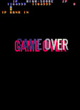 Twin Cobra II for Arcade - Game over.