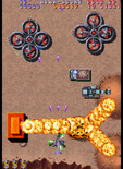Twin Cobra II for Arcade - One building destroyed, more to go...
