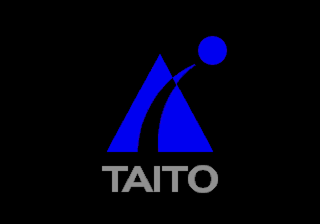 Hat Trick Hero '93: Campeon De Futbol Arcade Screenshot: Taito logo.