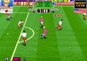 Hat Trick Hero '93: Campeon De Futbol for Arcade - Game in progress...