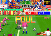 Hat Trick Hero '93: Campeon De Futbol for Arcade - Foul!