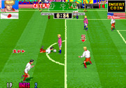 Hat Trick Hero '93: Campeon De Futbol for Arcade - Player one down...