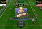 Hat Trick Hero '93: Campeon De Futbol for Arcade - Time's up...continue?