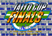 Hat Trick Hero '93: Campeon De Futbol for Arcade - Title screen (European version).