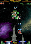 RayForce for Arcade - Game start.