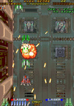 RayForce for Arcade - One enemy destroyed, many more to go!