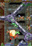RayForce for Arcade - Don't crash into the zig-zag walls here!