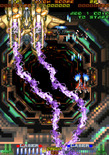 RayForce for Arcade - The next end-of-level boss; avoid that zig-zag laser!