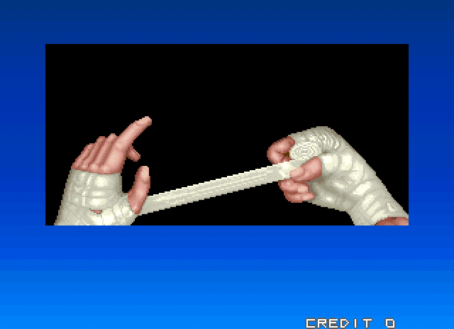 Prime Time Fighter Arcade Screenshot: Introduction; preparing to fight!