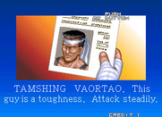 Prime Time Fighter for Arcade - My next opponent...This guy is a toughness!