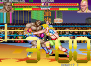 Prime Time Fighter for Arcade - Fight begins, 3:00 to go...