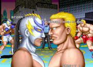 Prime Time Fighter for Arcade - Beginning another fight.