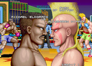 Prime Time Fighter for Arcade - The first fight!