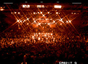 Prime Time Fighter for Arcade - View of the arena.