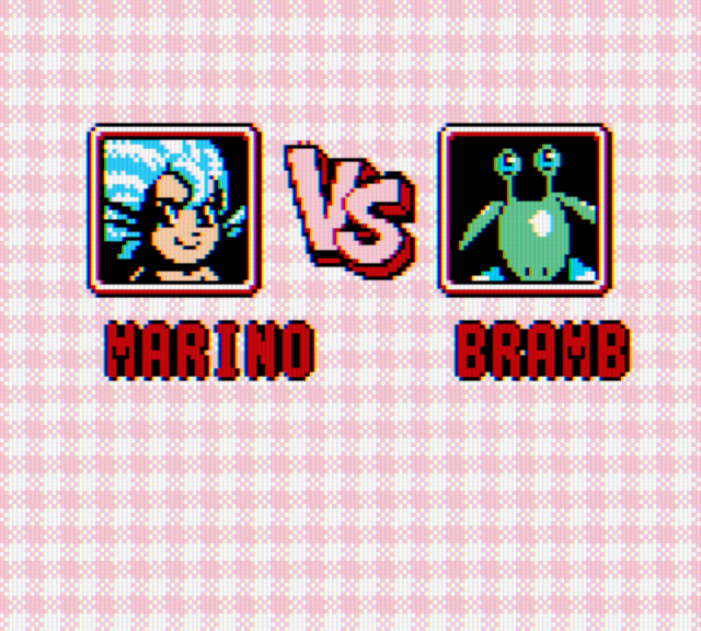Bust-A-Move 4 Game Boy Color Screenshot: Here's the next matchup...