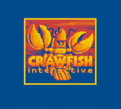 Bust-A-Move 4 for Game Boy Color - Crawfish Interactive logo screen.