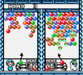Bust-A-Move 4 for Game Boy Color - My opponent is running out of space!