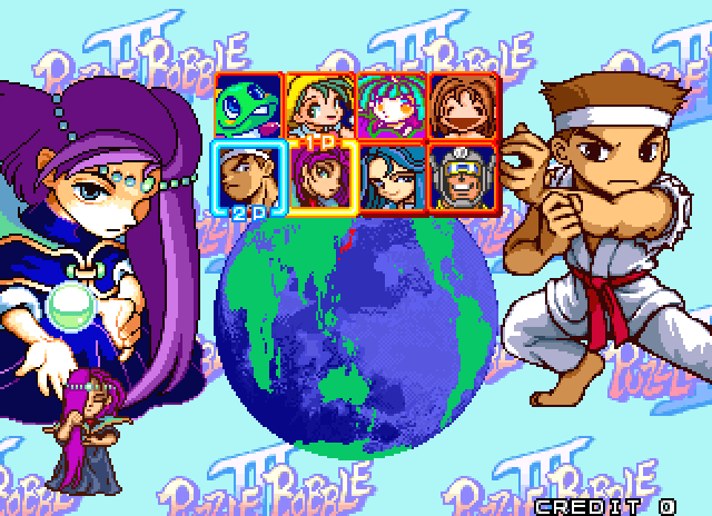 Bust-A-Move 3 Arcade Screenshot: Time for the next match!