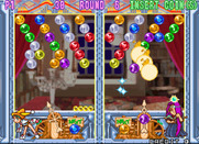 Bust-A-Move 3 for Arcade - This round is rather tricky! Be careful!