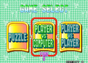 Bust-A-Move 3 for Arcade - Game select.
