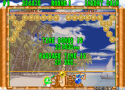 Bust-A-Move Again for Arcade - Puzzle complete!