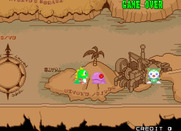 Bust-A-Move Again for Arcade - The world map.
