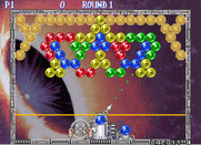 Bust-A-Move Again for Arcade - The first puzzle.