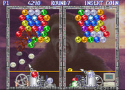 Bust-A-Move Again for Arcade - Round 7 begins.
