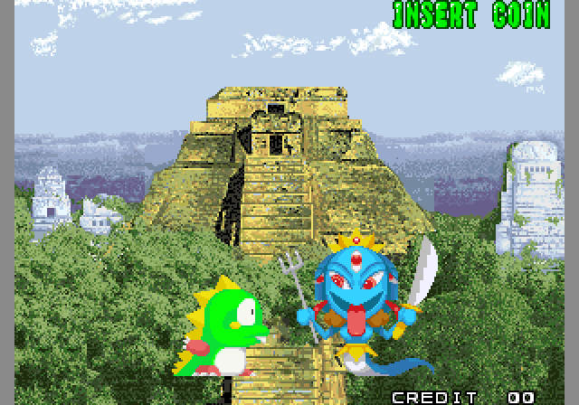 Bust-A-Move Again Arcade Screenshot: I won, and am moving on...