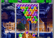 Bust-A-Move Again for Arcade - Starting another tricky level...