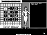 Getaway for IBM PC/Compatibles - Word Salad: Game start.
