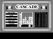 Getaway for IBM PC/Compatibles - Cascade: Dice fill the board...