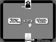 Getaway for IBM PC/Compatibles - Dominoes: Starting screen.