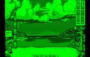 Getaway for IBM PC/Compatibles - Totem: Game start.