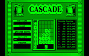 Getaway for IBM PC/Compatibles - Cascade: Placing dice on the board...