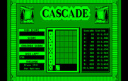 Getaway for IBM PC/Compatibles - Cascade: Game start.