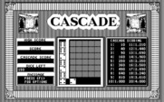 Getaway for IBM PC/Compatibles - Cascade: Game start.