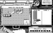 Getaway for IBM PC/Compatibles - Stuffin the Briefcase: There's lots of bananas in this game option!